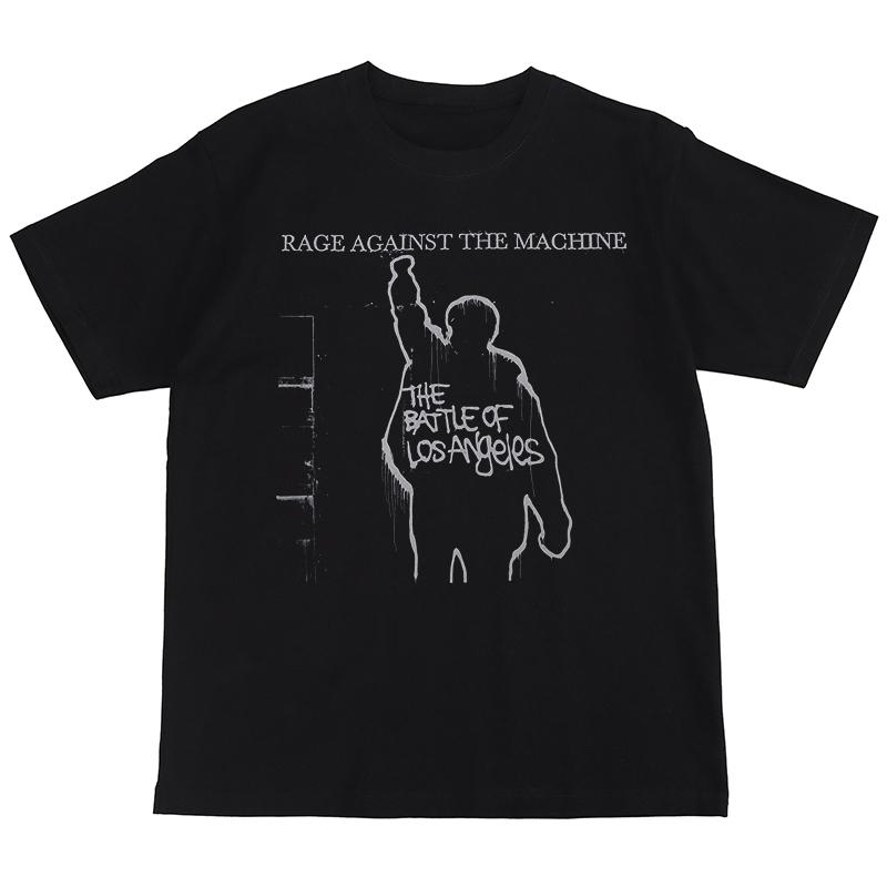 

Футболка з коротким рукавом Rage Against The Machine Direct Spray American Street Hip Hop Retro, яку люблять шанувальники музики M