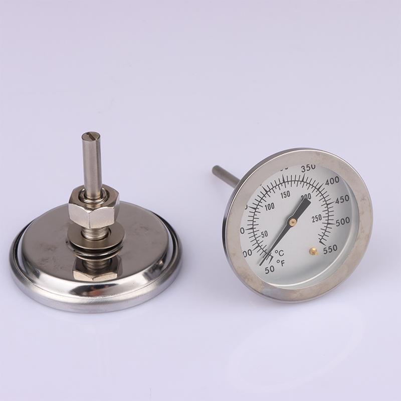 Stainless Steel Bbq Bimetal Thermometer Meter Bbq Food Cooking Meat Gauge Kitchen Professional Tools Accessory 0-500℃