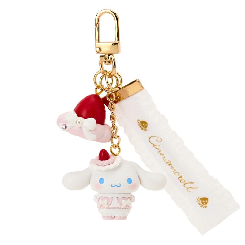 

Sanrio Cinnamoroll Strawberry Whipped Cake Keychain 284289