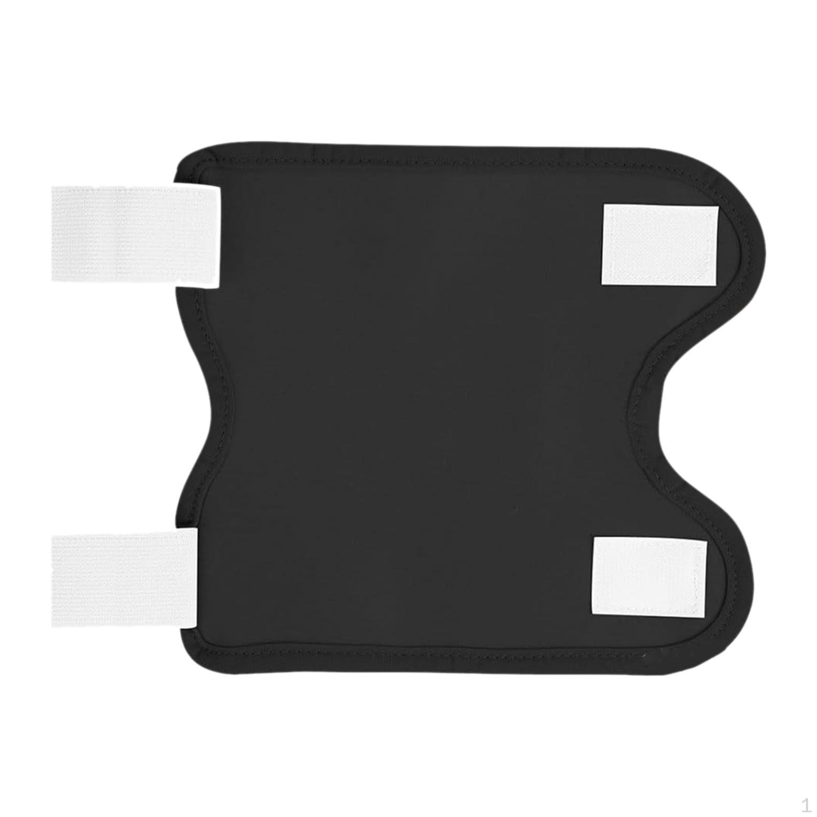 

Компресс из касторового масла для облегчения боли и стабилизации колена чёрный