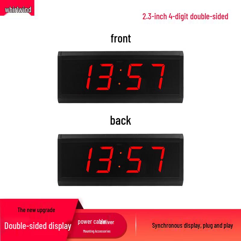 XuanShi Double-Sided 4-Digit Electronic Timer Clock