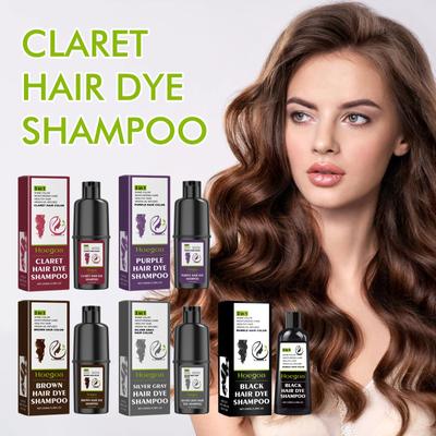 Haarfärbeshampoo, deckt graue Haare ab, Haarfärbeshampoo, natürliches Pflanzenhaarfärbeshampoo, R Ich-Farben, für alle Haartypen geeignet, 100 ml