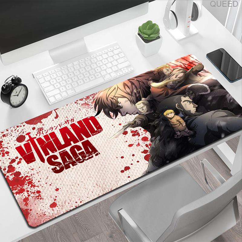 Großes Mauspadd Vinland Saga Mauspadd Gaming Groß Xxl Gamer Tastatur Mausmatte Schreibtischschutz Zubehör Computer PC Schreibtische Unterlagen
