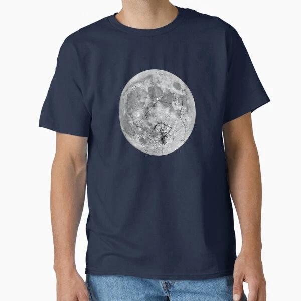 Shattered Moon Classic TShirt Made In UsaAus TShirt S2xl S