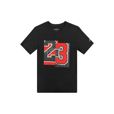 Air Basketball Sports Rundhals-Logo Kurzarm-T-Shirt Herren Oberteile Schwarz CZ2349-010
