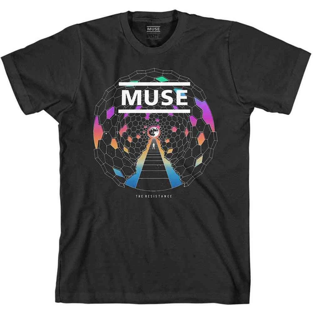 

Официальная футболка Muse Resistance Moon Мужская унисекс 4XL