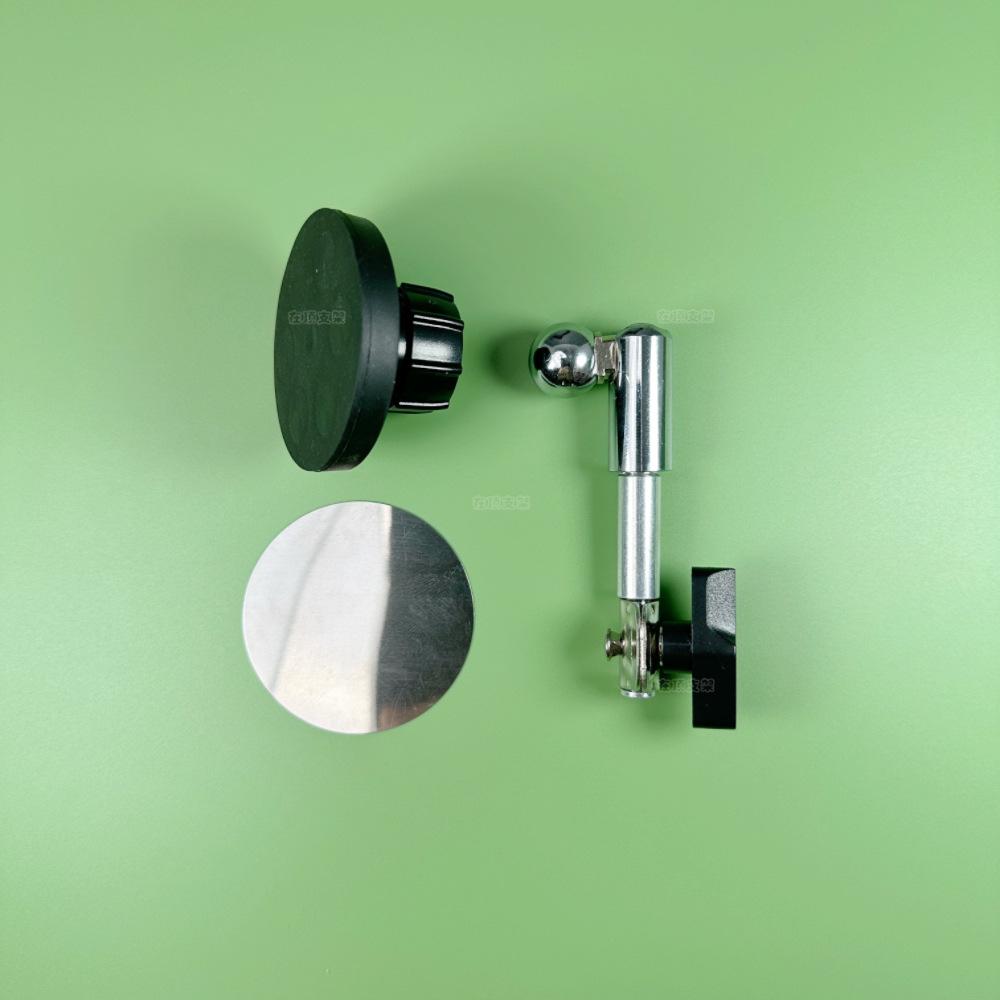 Universal Mobile Mic Boom Arm Stand Adapter: 17mm Ball Head, 1/4-Inch Interface, Tripod Spare Parts