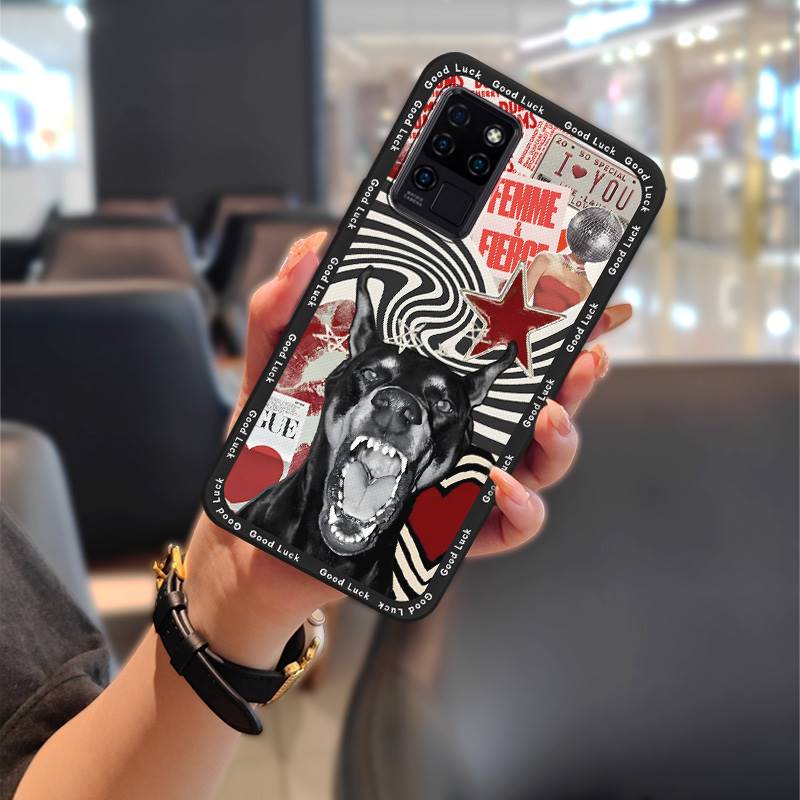 Full wrap Durable Phone Case For Oukitel C21 Dirt-resistant Waterproof Anti-dust Cartoon Back Cover Silicone Cute TPU