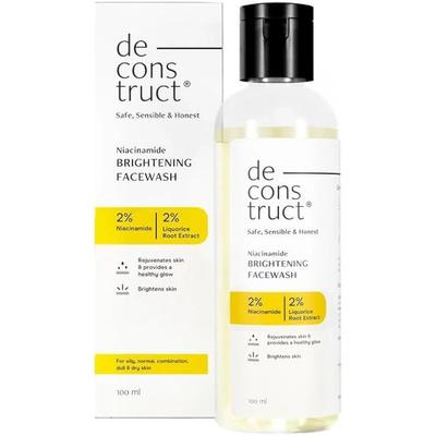 Desconstruye Limpiador Facial Iluminador de Niacinamida Para Hidrata la Piel 100ml