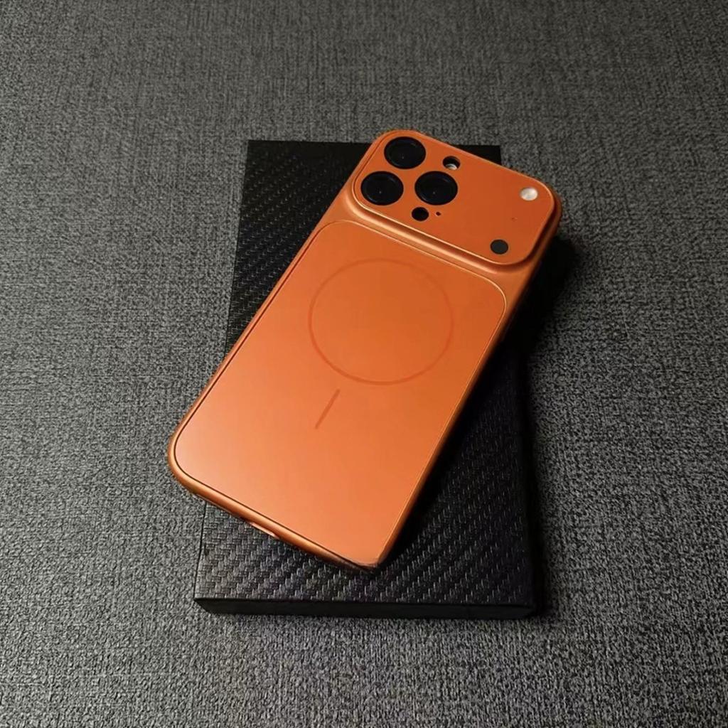 New Magnetic Suction Converts Into 17 Mobile Phone Case in Seconds for Apple 17PROMAX All-inclusive Goddess Small Fresh Trendy Brand Temperament Case