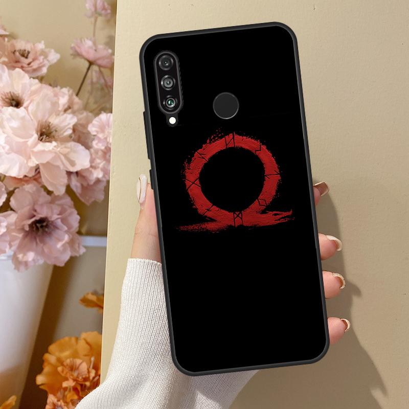 God of War Case For Huawei P40 Lite P20 P50 P30 Pro P Smart Z 2019 Nova 5T Cover For Honor 50 Case