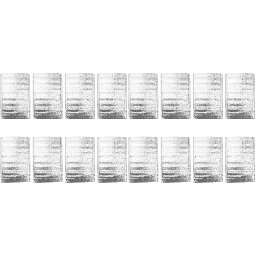 40 pcs Thermal Insulated Mailers Disposable Insulation Shipping Thermal Box Liners Thermal Padded Envelopes Insulation Bag for Food Fruit Take- out