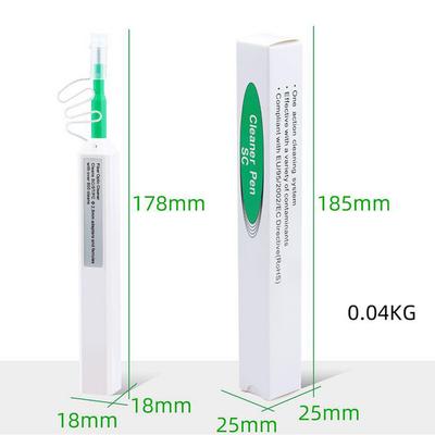 LC/MU 1.25/2.5mm Cleaning Pen Optical Fiber Connector