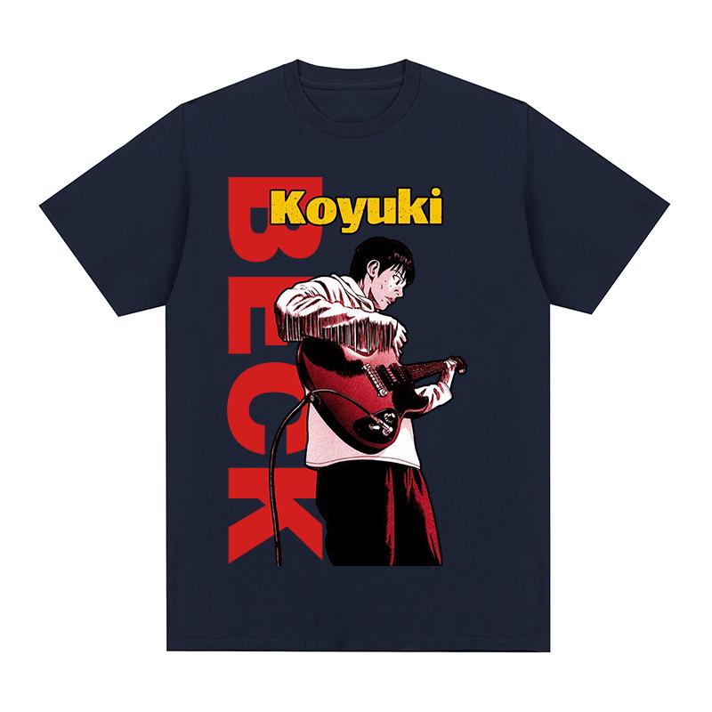 Beck KOYUKI t-shirt Anime Aesthetic Art Cotton Men T shirt New TEE TSHIRT Womens tops