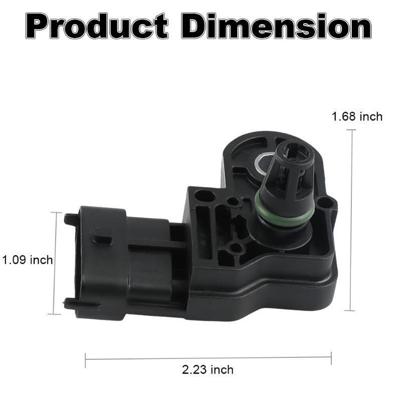 0261230334 4P Manifold Absolute Pressure Sensor For Ford Fiesta MK6 Focus MK3 Escape CV2Z9F479A CV2A-9F479-AA MAP Sensor