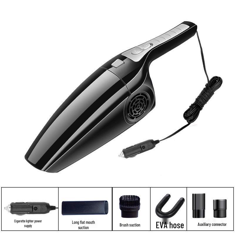 Dual-Use Handheld Car Vacuum Cleaner - Portable, High-Power, Wet/Dry for Home and Auto