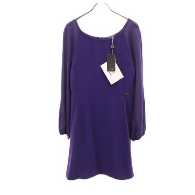 Unused Long Sleeve Mini Dress 4 Purple Women Used