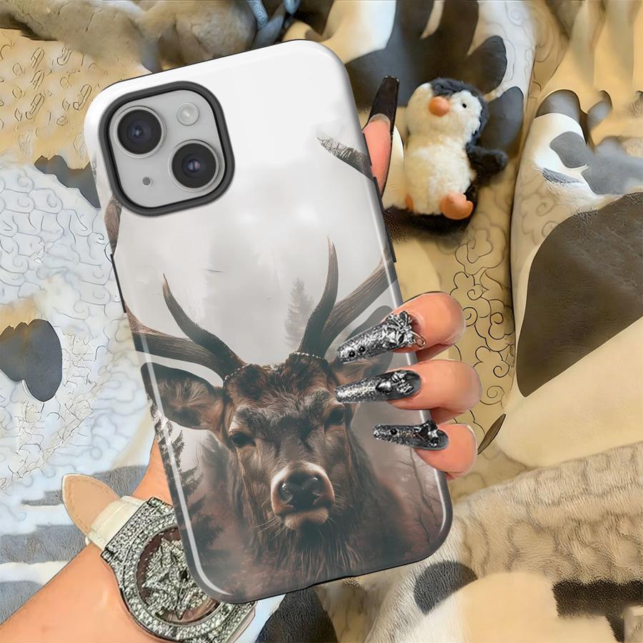 Soft Cover Capa Phone Case for Xiaomi Redmi Note 14 4G 14 Pro Plus 5G Animal Deer Pattern