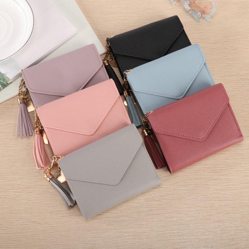 Women's Solid Color Phone Bag & Card Holder - Versatile Coin Purse & Pendant Wallet 2025
