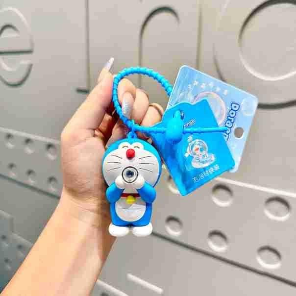 

Bubble Charming Doraemon Blowing Keychain Pvc Gift For Friends Family Kids And