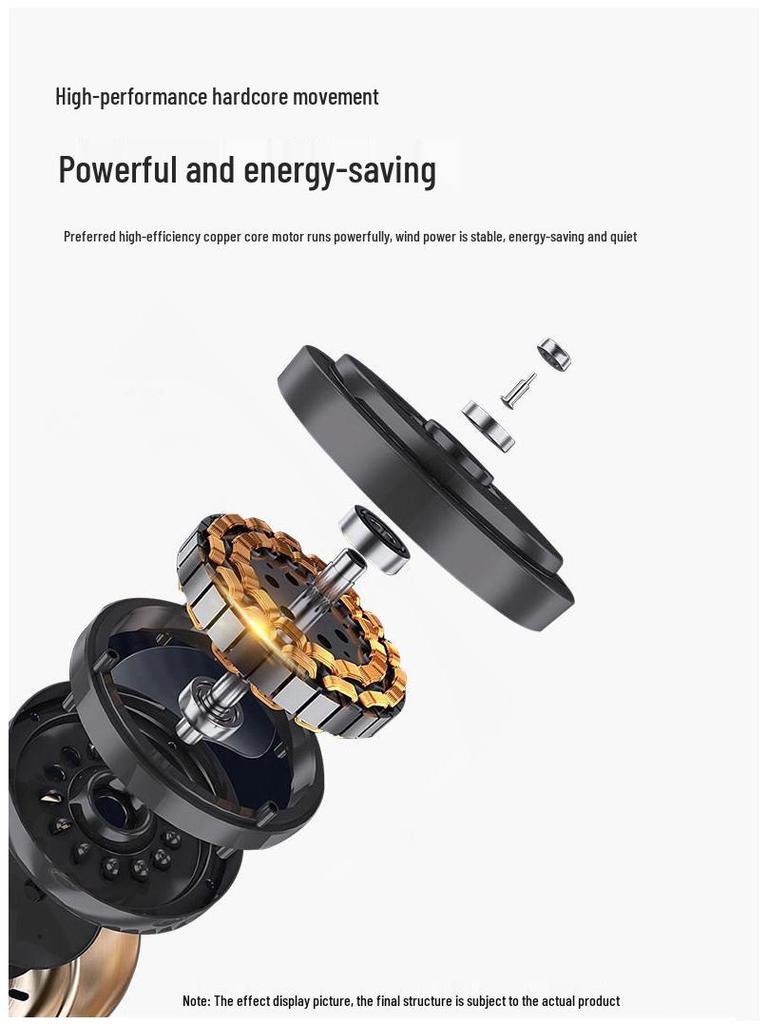 Japanese Style Minimalist Fan Light with Nordic Chandelier for Bedroom or Restaurant