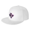 Fashion Bat  dark Flat Brim Sun Hat  Photo Shoots Sun Cap