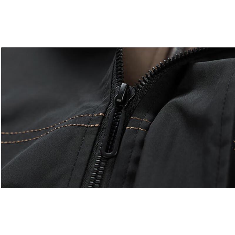 NASA MARVEL Hooded Fake Two-Piece Jacket