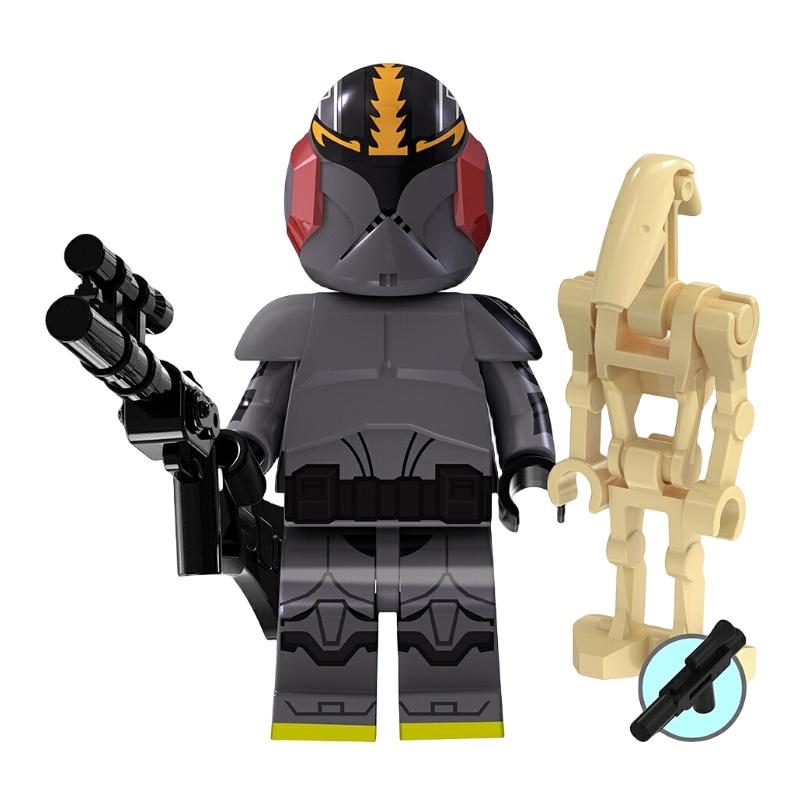 Children's Toy Tv6105 Star Wars Luke Skywalker Palpatine Legion Command Assembling Building Blocks Figure Mask