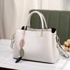 Leather Women's Bag New Crossbody Light Luxury One Shoulder Diagonal Strap Portable Commuter High-end Leather Mother Bag