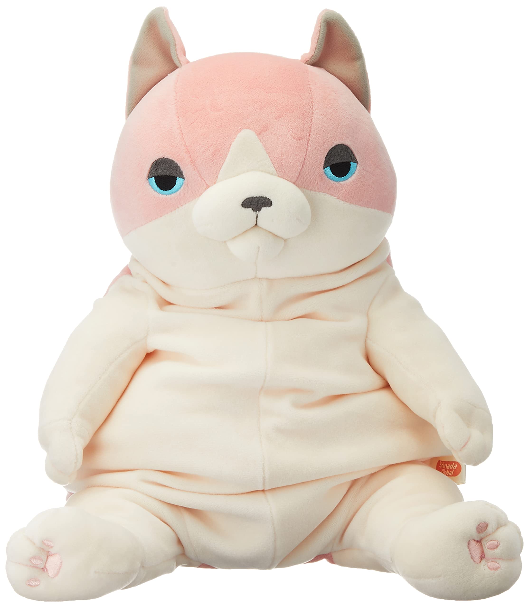 

Shinada Global Mochi Series Mochi Neko Pastel Sakura 22 x 22 x 30 см Мягкая игрушка в виде кошки (L) МОНЕ-0350ПС