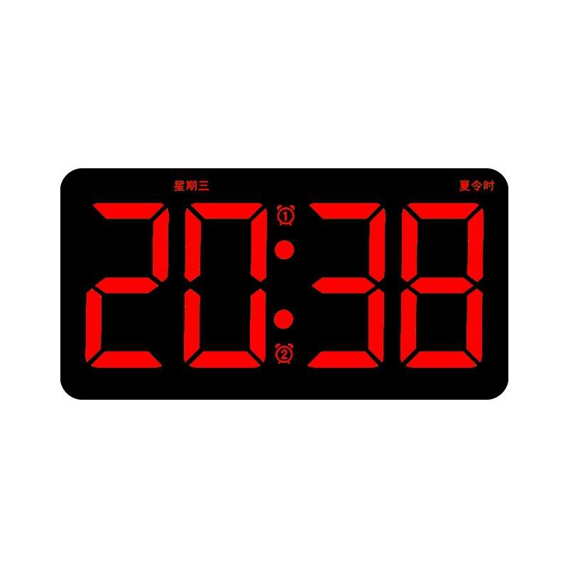 

Alarm clock LED large screen digital electronic wall clock desktop clock bedroom living room wall clock 2803
