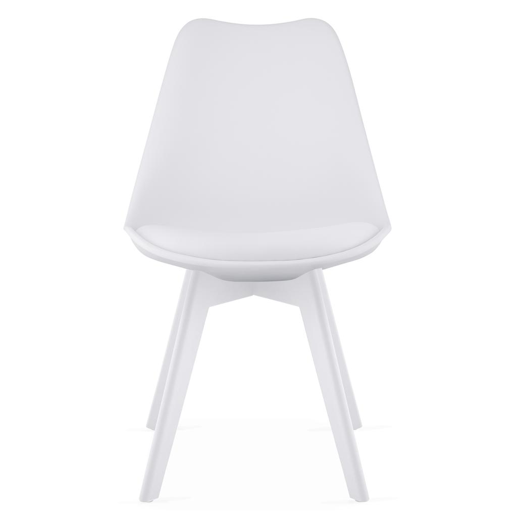 Mark Chair - White / White Legs X 2