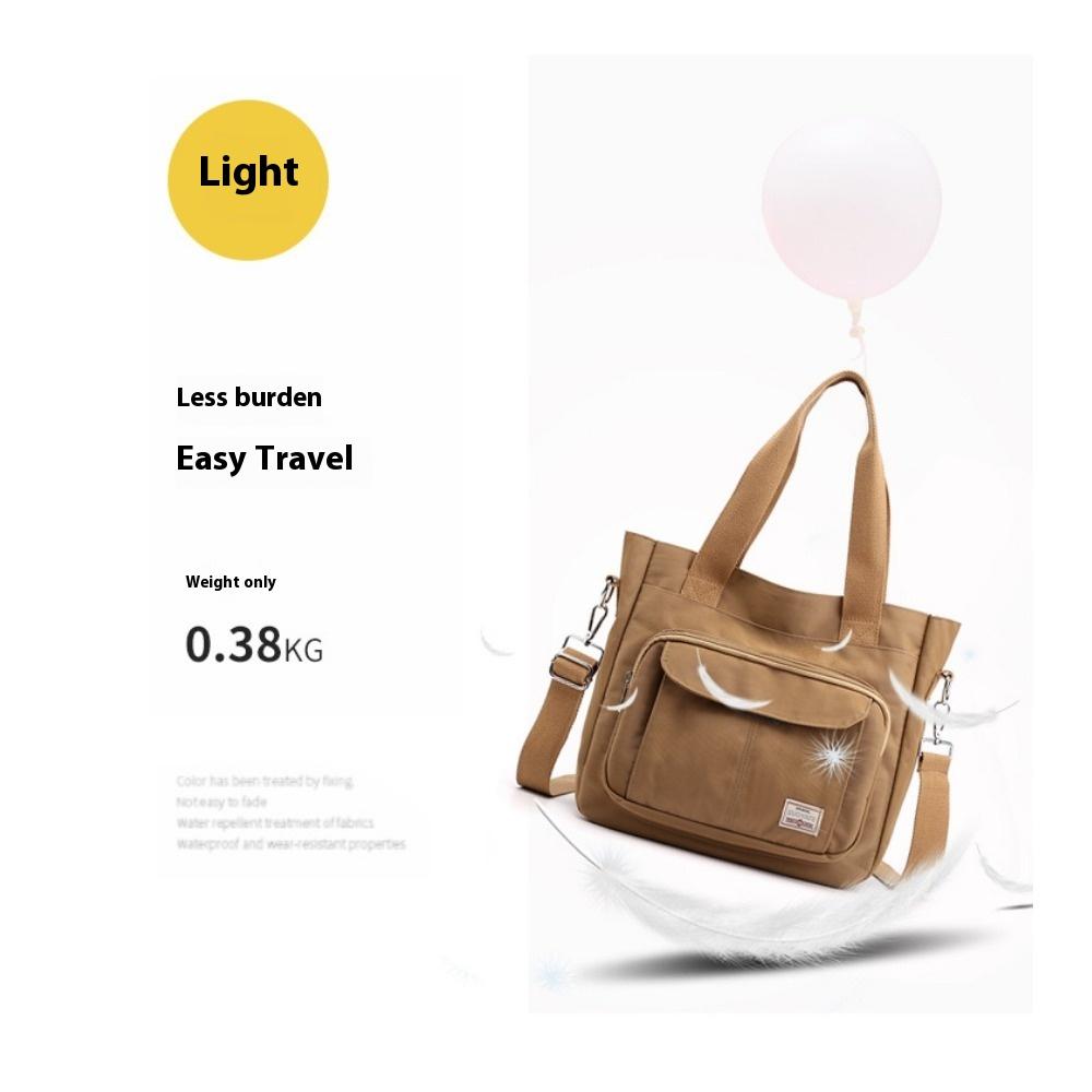 Women's Bag Mommy Large Capacity Shoulder Portable Outdoor Messenger Bag Double Shoulder Nylon Shoulder Bag