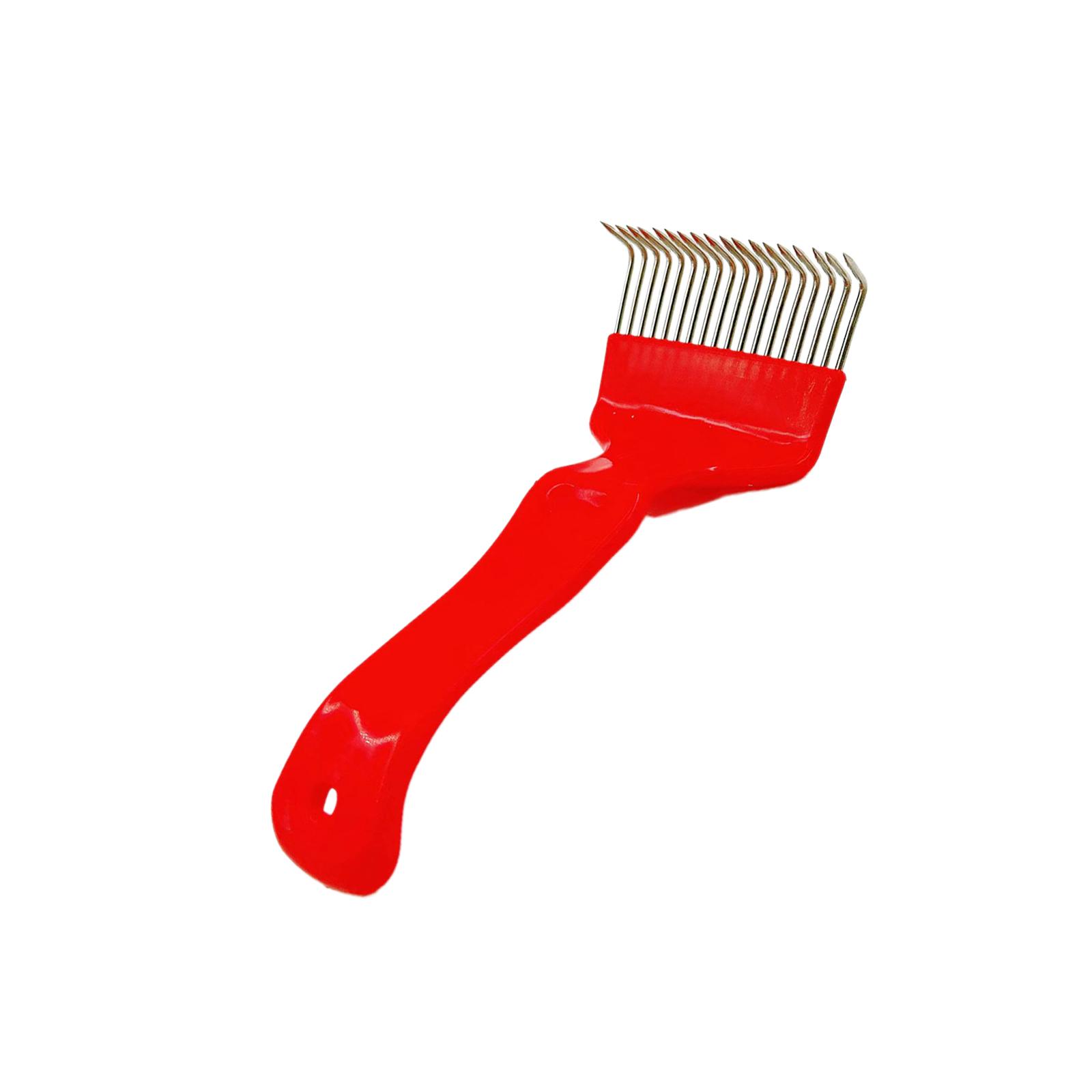 

21 Tines Beekeeping Accessories 7.48inchx2.76inch Honey Extractor Tool Beekeeping Uncapping Fork Bee Keeping Honey Comb красный
