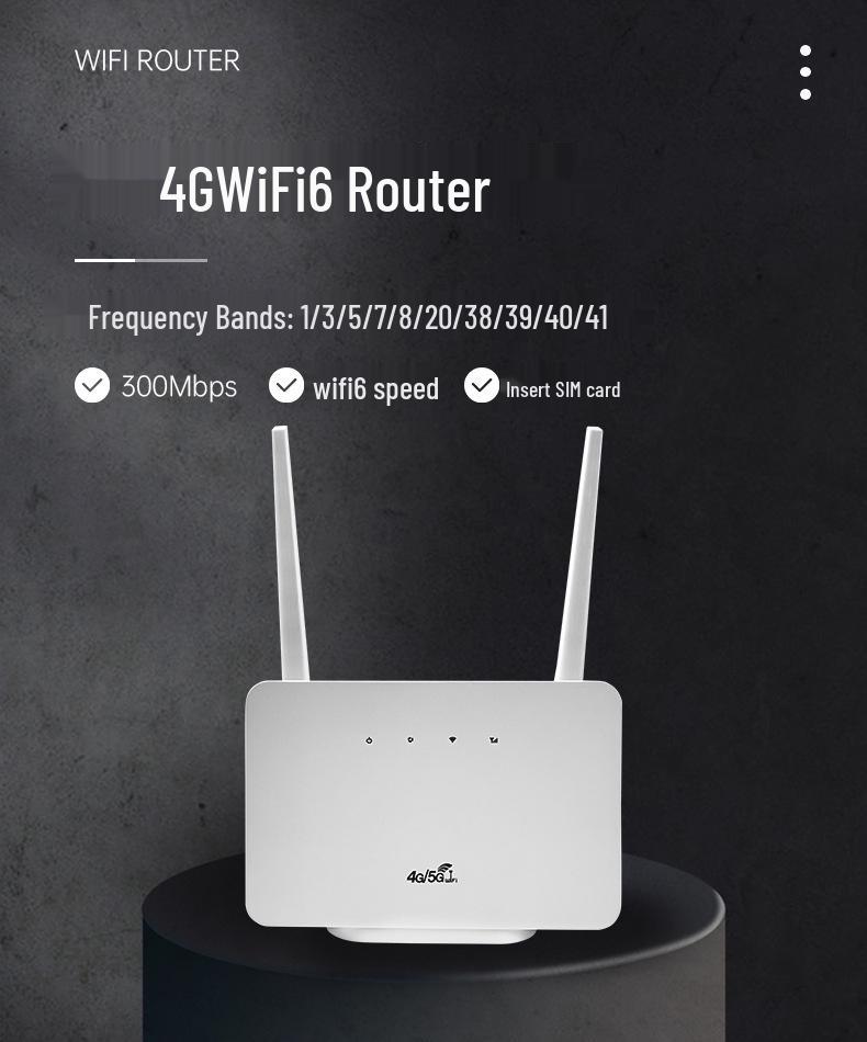 Temu 4G Portable WiFi Router: Hot-Selling, Card-Insertable, Mobile Home Broadband Solution