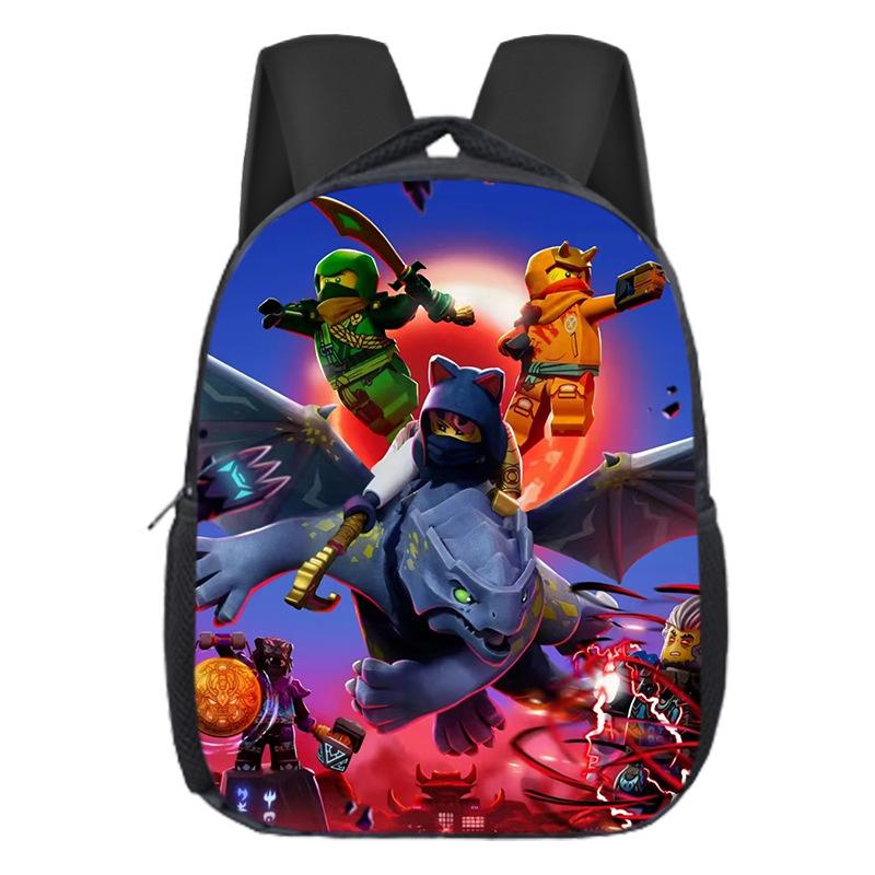 Cute Children'S Schoolbag Diy Cartoon Animation Kindergarten Backpack Burden Reduction Schoolbag