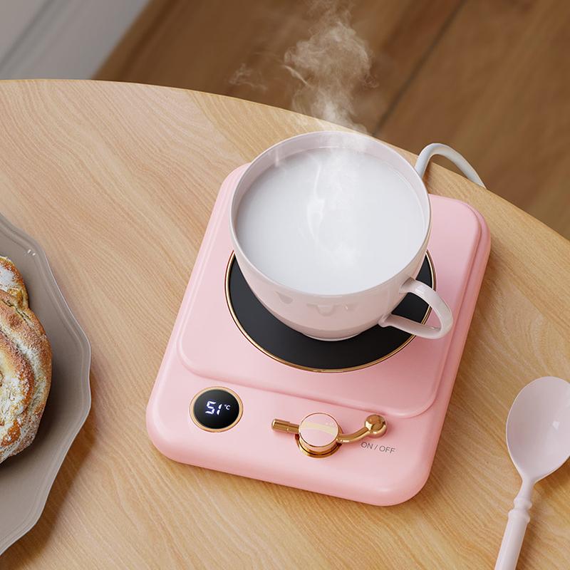 Cup Heater Coffee Mug Warmer Smart Electric Hot Plate for Milk Tea Food Heating Coaster 3 Gear Warming Pad Hot Tea Makers 220V