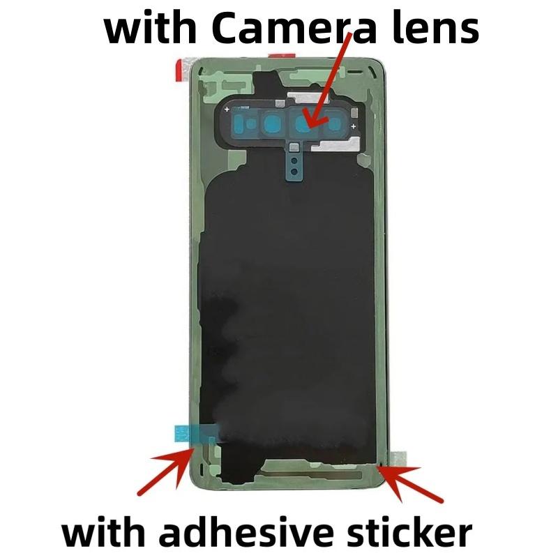 Back Glass Back Cover for Samsung Galaxy S10E SM-G9700 G970N/W G970U1 Battery Cover Housing Cover Repair Parts Battery Door