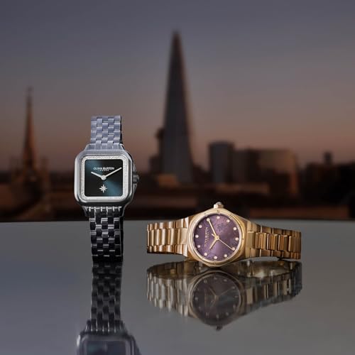 Authorized Dealer [OLIVIA BURTON] Olivia Burton Watch Women's 24000107 Sport Luxe 28mm Mini Hexa Mushroom & Gold Bracelet Watch