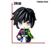 10cm Japan Anime  LK Mitsuri Kanroji Sanemi Shinazugawa Giyuu Tomioka Muichiro Tokito Figure Toys for Xmas Gifts
