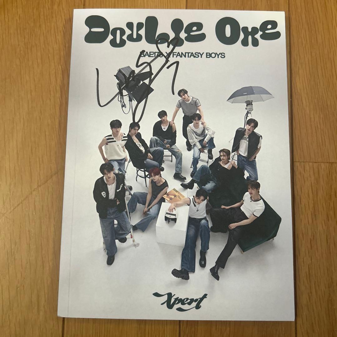 

[USED] Double0ne Album Double0ne ver. Signed by Lin-Chi