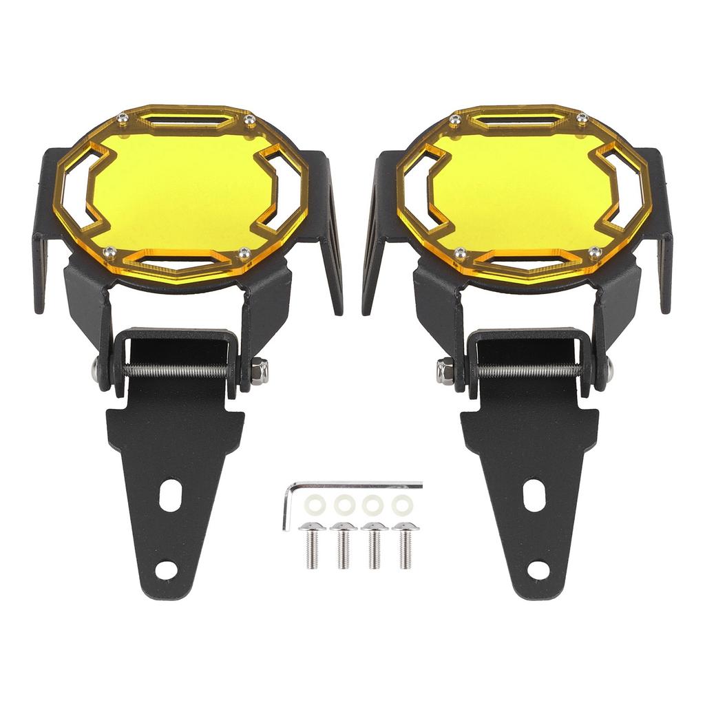 Motocycle Fog Light Guard Protective Cover LED Lamp Protector Fit for R1200GSR1250GS Adventure