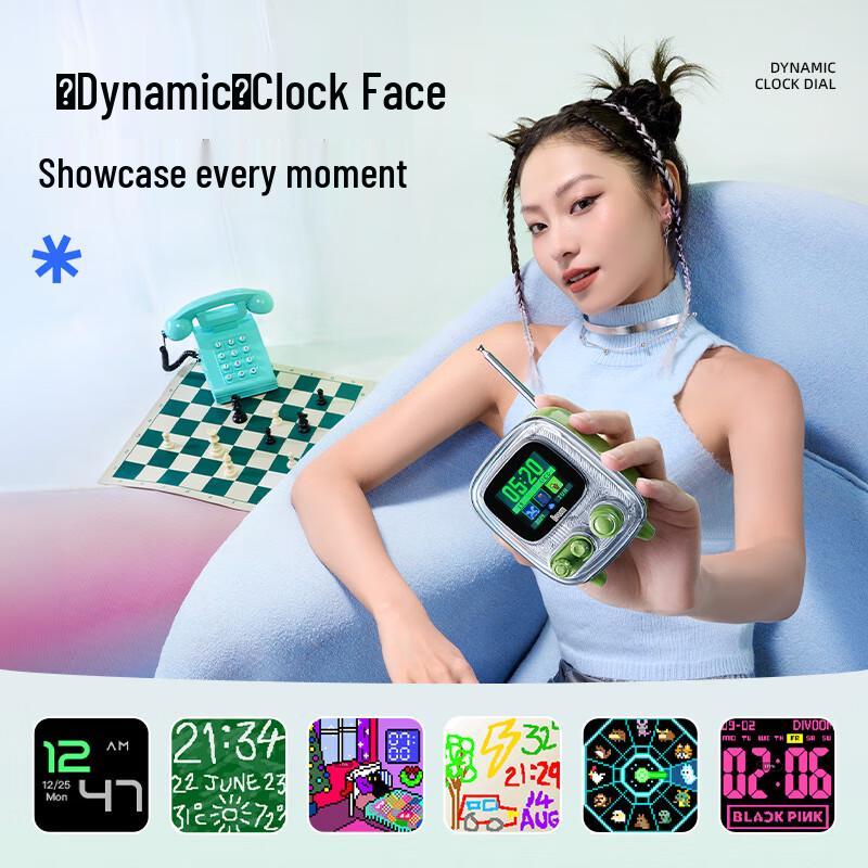 

Divoom Retro TV Portable Bluetooth Speaker (Tiivoo-2)