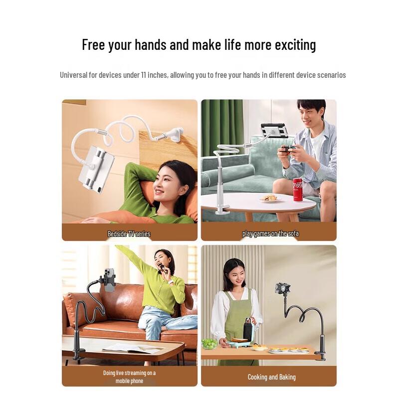 UGREEN Adjustable Desk Bedside Clamp Phone Tablet Holder