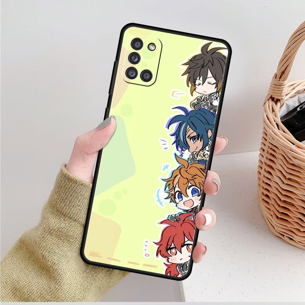 Shell Capa For Samsung Galaxy A12 A52 A51 A72 A02s A32 4G A71 A31 A41 A21s A13 A73 A23 A53 A33 A03s A22 Genshin Impact Case