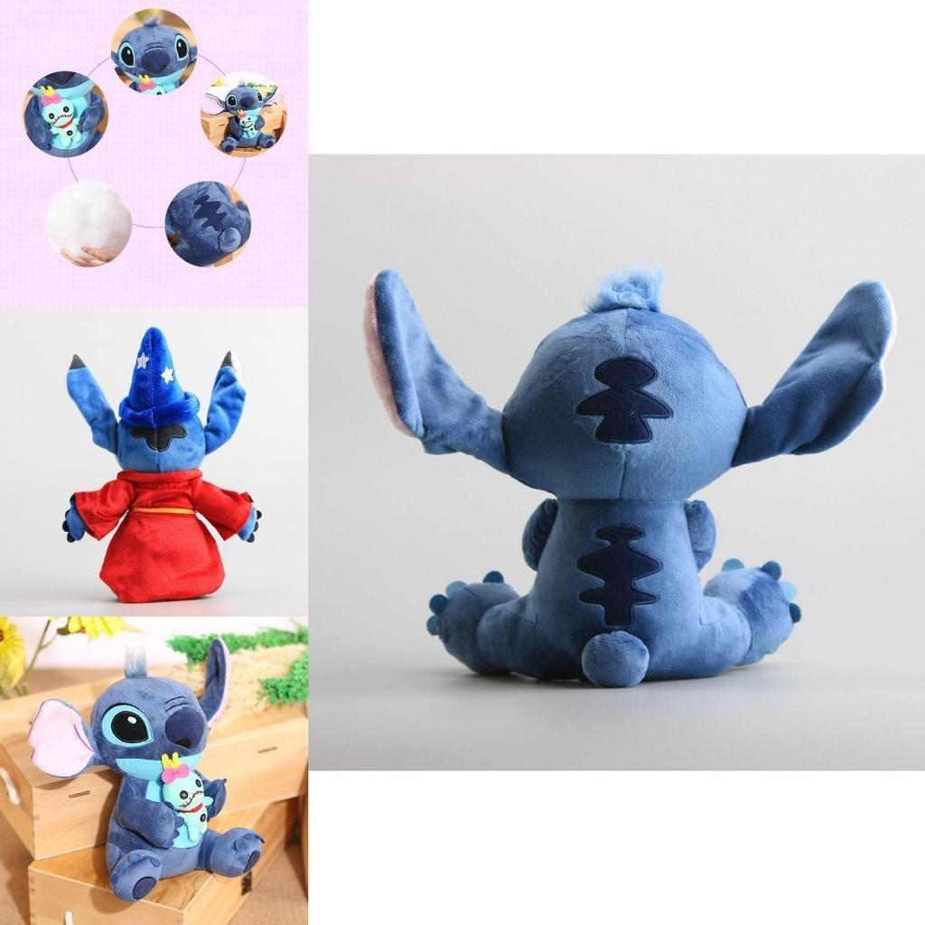 25cm/9.6in Disney Stitch Pluszowa Miękka Zabawka Wypchana Lalka Boże Narodzenie Dzieci Prezent