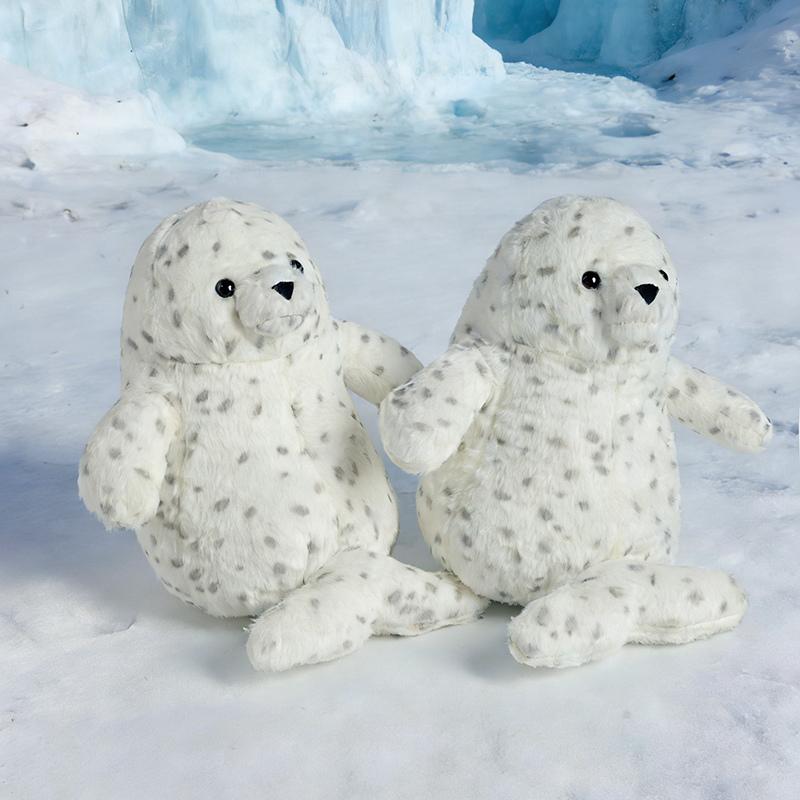 26CM Cuddly Spot Seal Plush Toy Marine World Cute Seal and Sea Lion Stuffed Animal Collectible Ocean Soft Sleep Pillow Kid Gifts