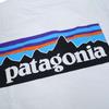 PATAGONIA Logo Responsibility White Men's P-6 T-Shirt, (XS) [Used]