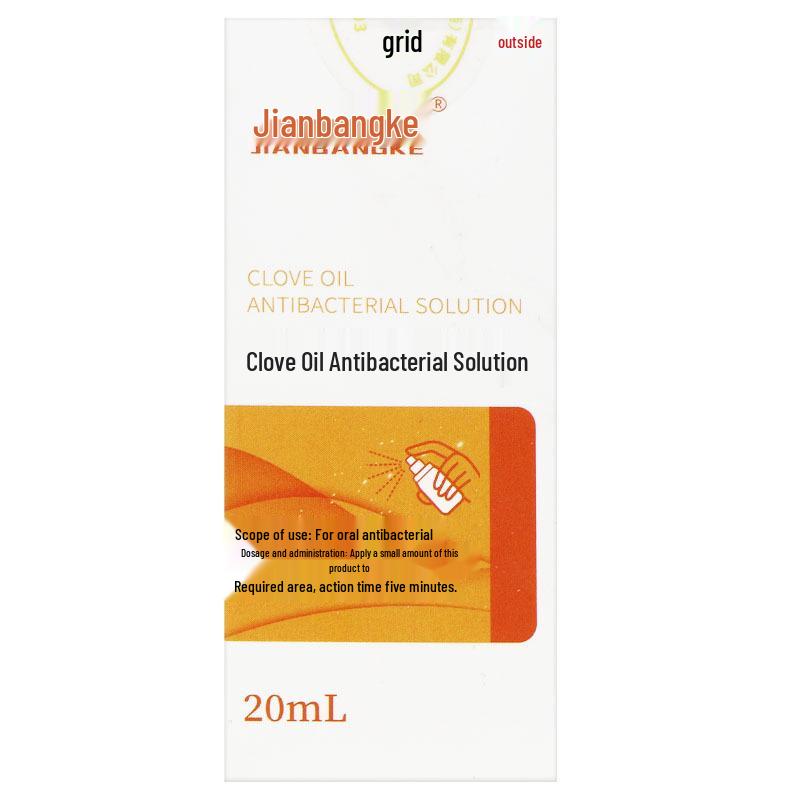 Jianbangke Pure Clove Oil Antibacterial Oral Solution – Genuine Product Guarantee