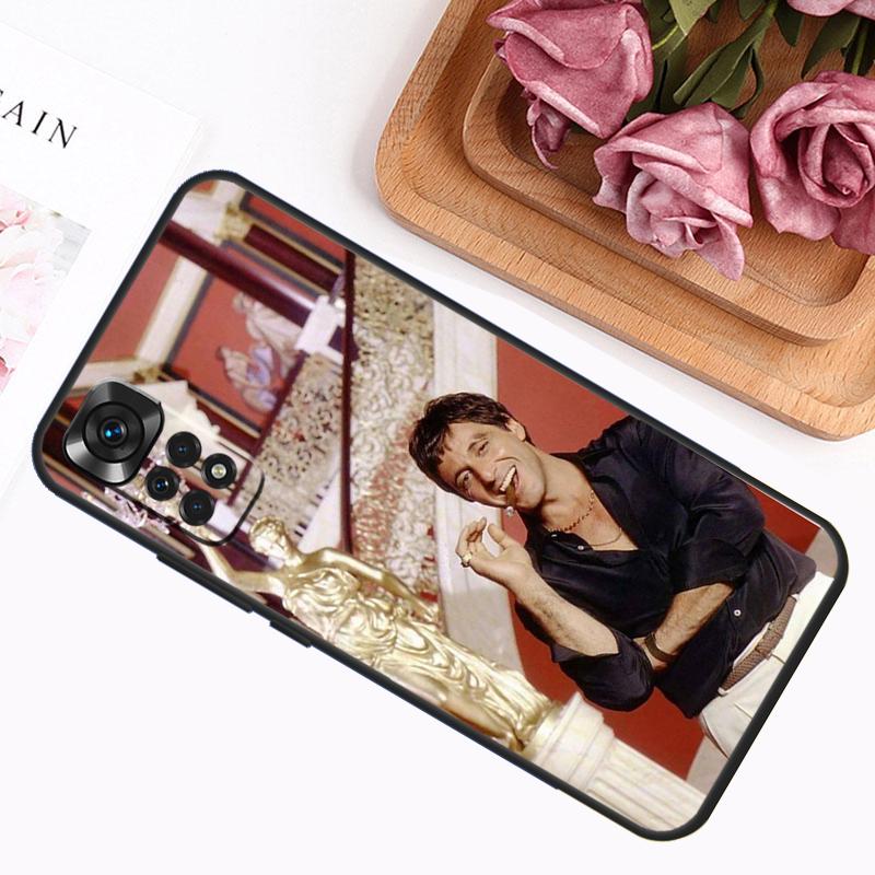 Scarface Tony Montana Hülle Für Xiaomi Redmi Note 13 Pro 14 12 11 9 10 9S 10S 11S 12S Redmi 12C 13C 14C 10C Abdeckung